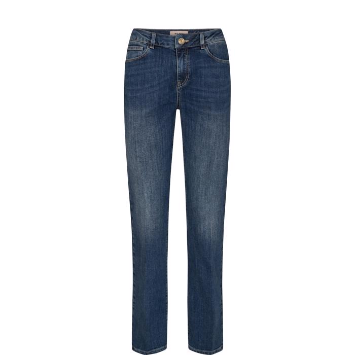 Mos Mosh Cecilia Revolved Jeans Blue - Shop Mos Mosh